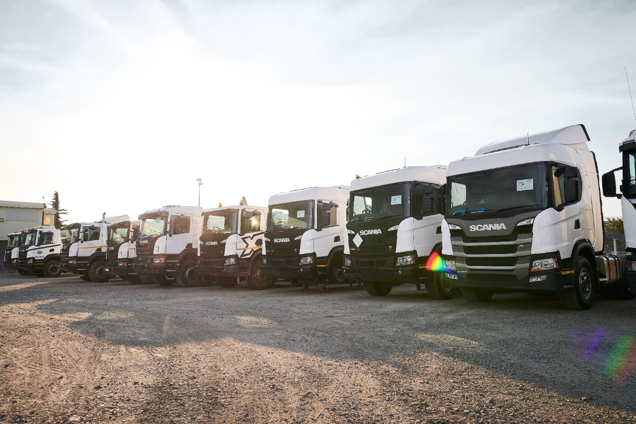 Scania trucks to be delivered
