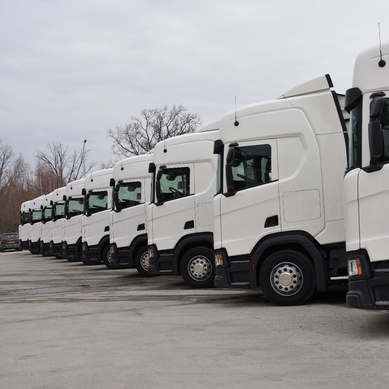 Партія із 10 нових автомобілів Scania для компанії Агромат