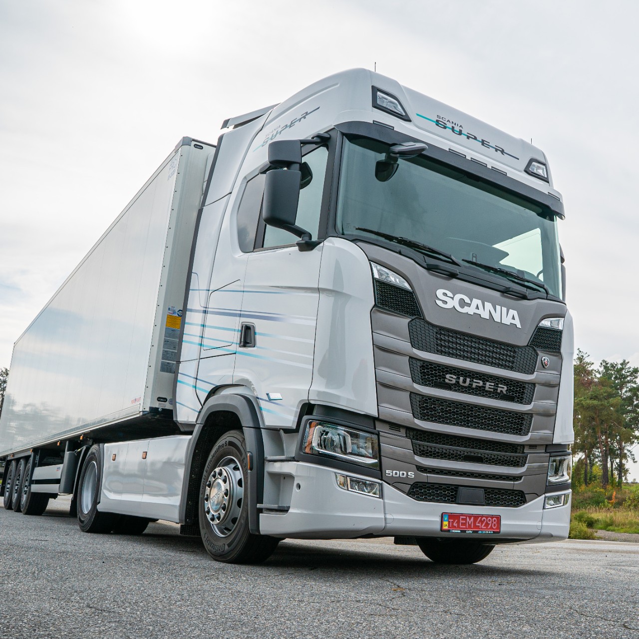 Перше замовлення вантажівки Scania Super в Україні