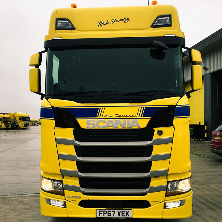 Middlebrook Transport Scania truck