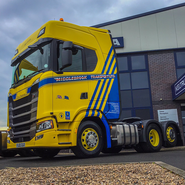 Middlebrook Transport Scania truck