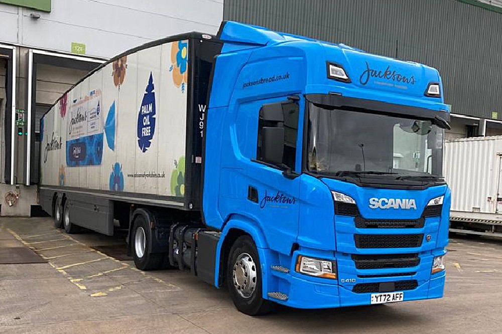 Scania CNG truck