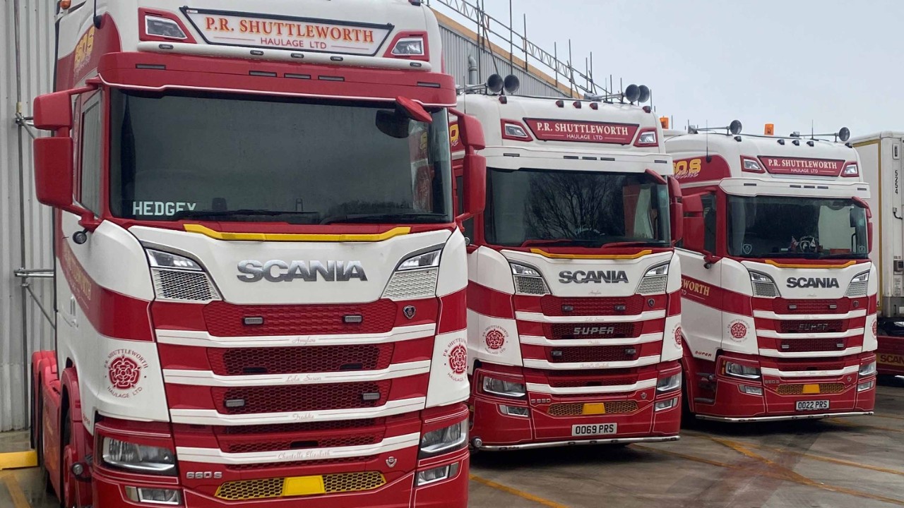 P.R. Shuttleworth trucks
