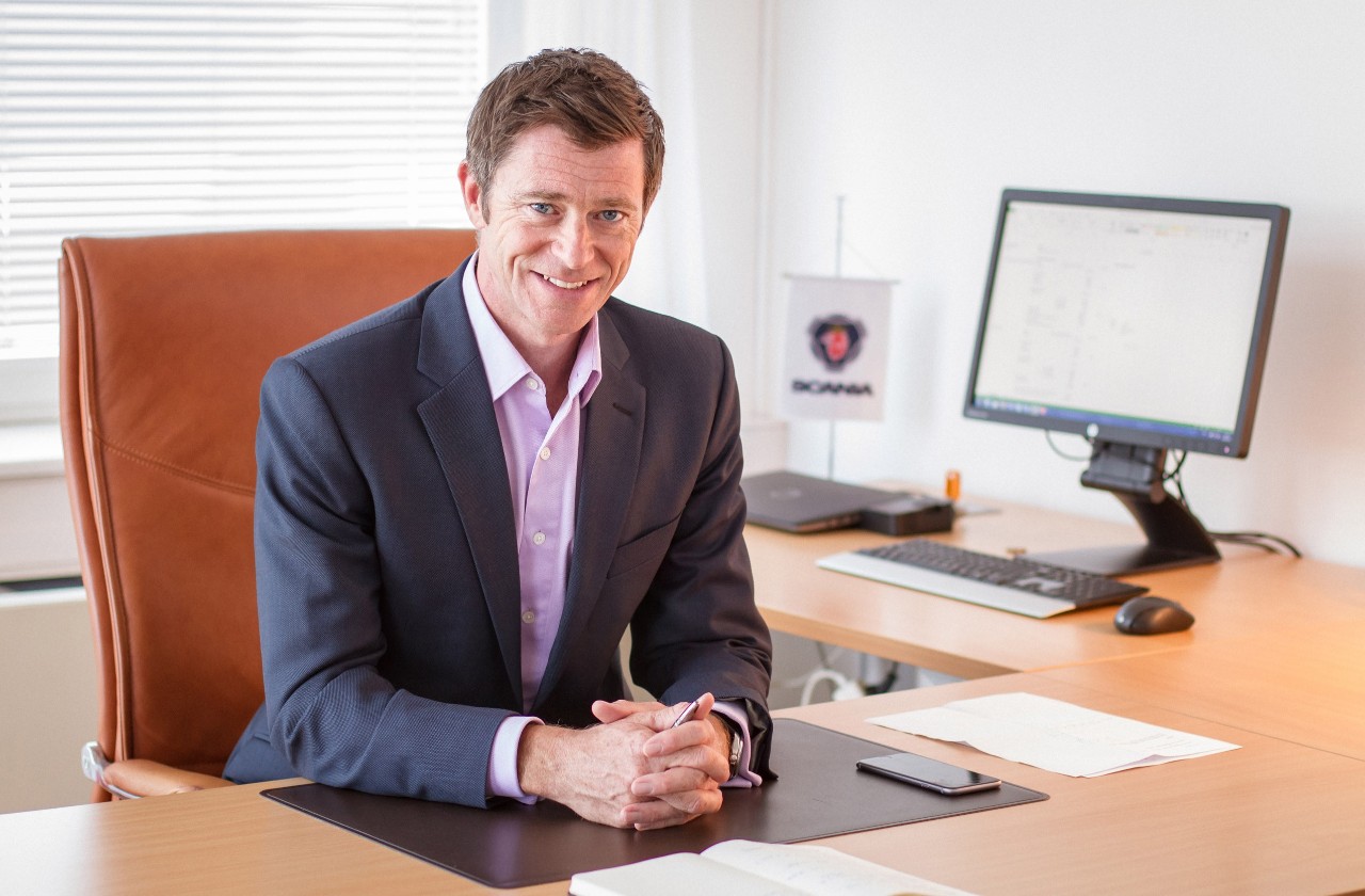 James Armstrong takes up the reins at Scania (Great Britain) Limited