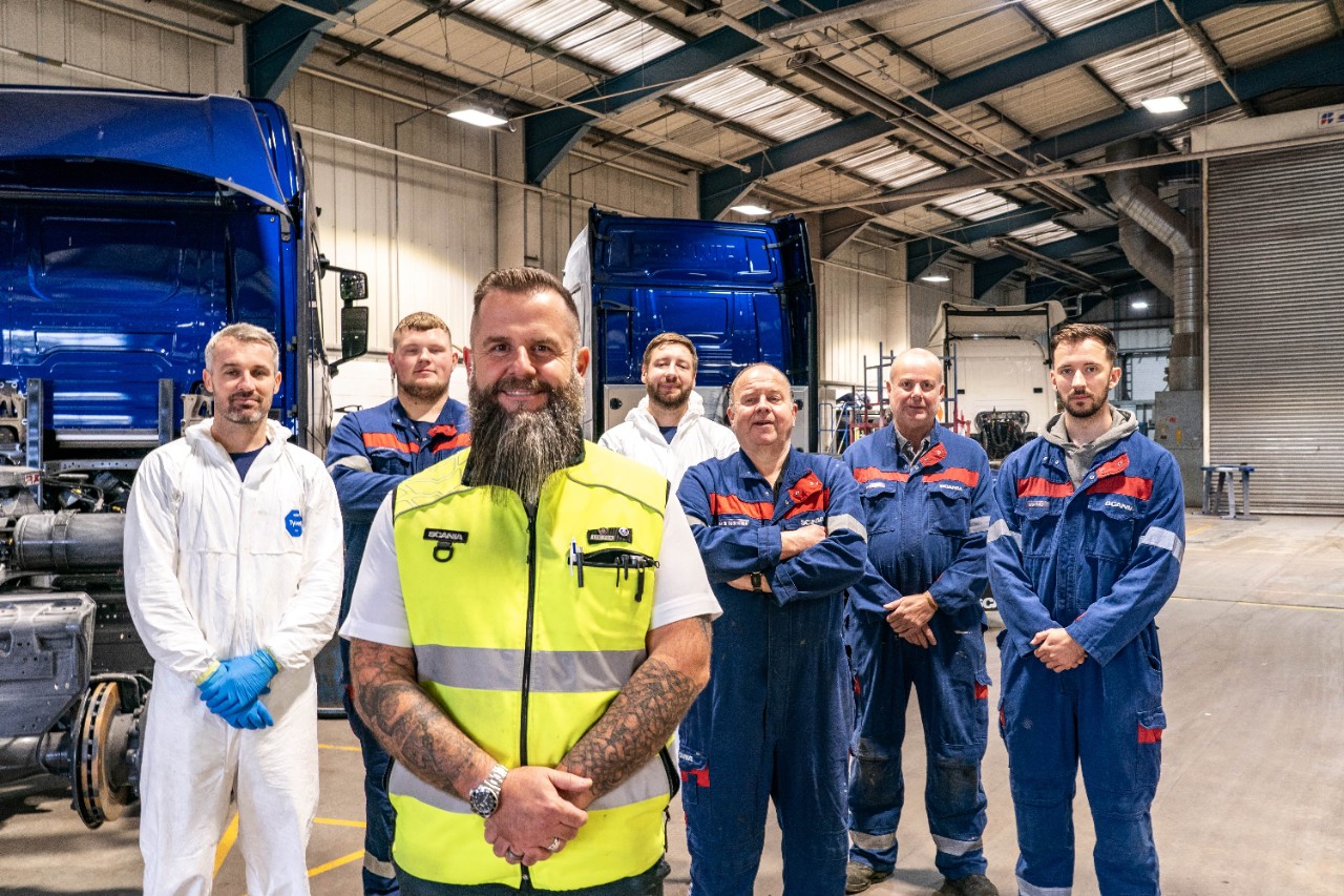 Meet Scania UK’s Picasso: where it’s all about the details