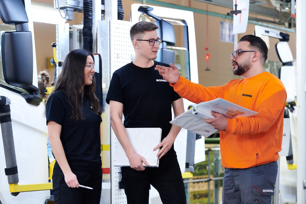 Family first: Scania UK’s revamped family friendly policy focuses on parents