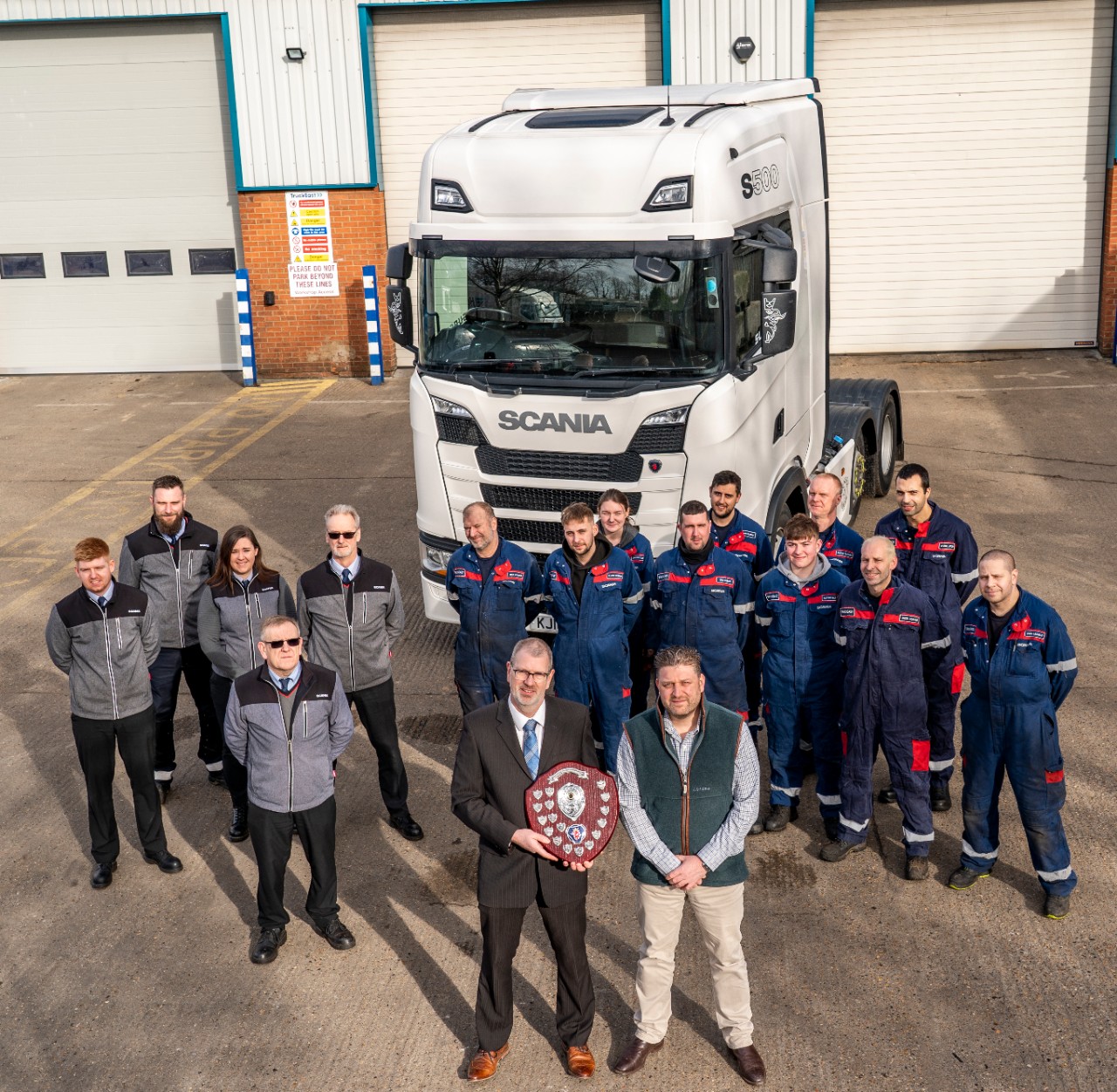 TruckEast Norwich completes their hat-trick with 2021 triumph in Scania UK’s Depot of the Year competition