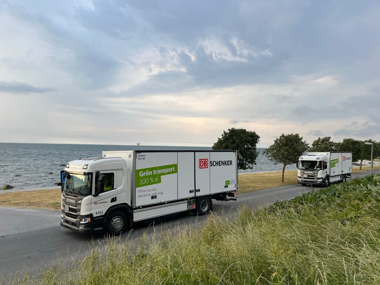 Scania helps DB Schenker’s distribution vehicles  on Swedish island go fossil-free