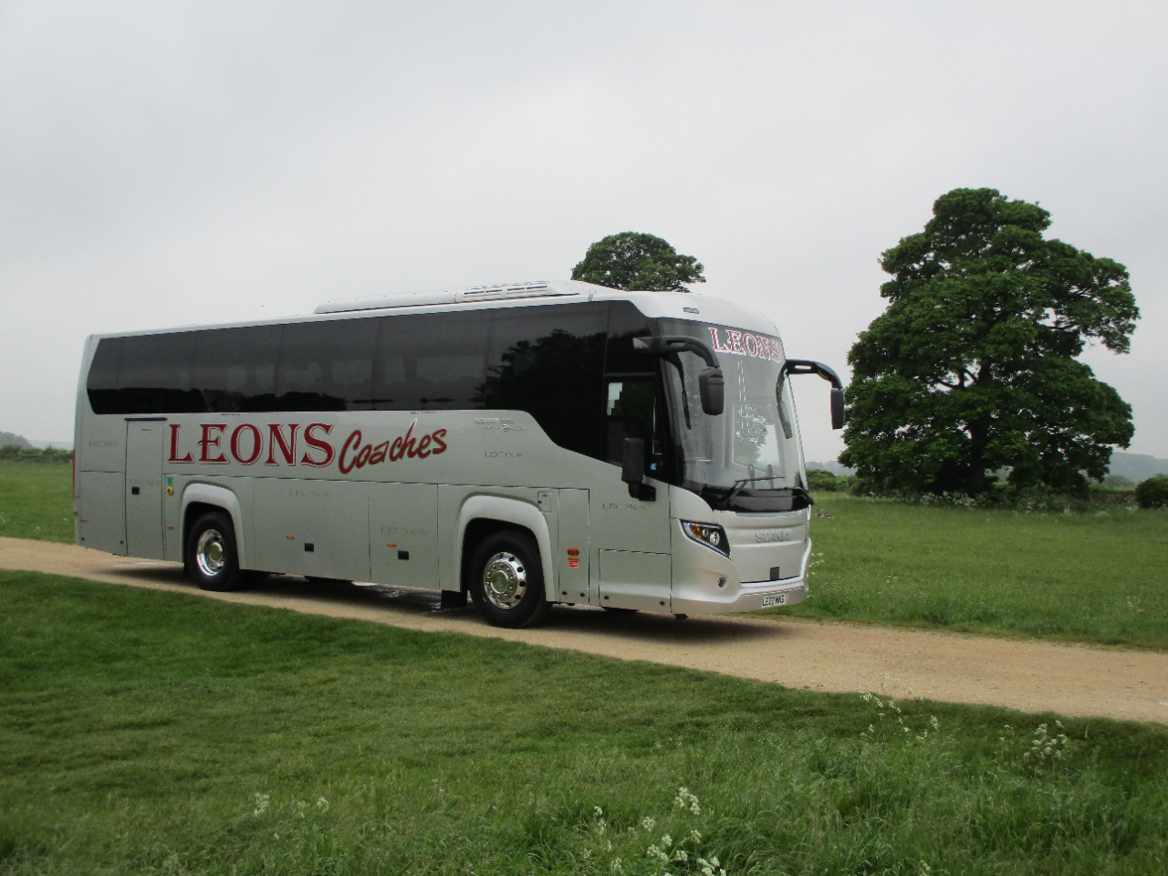 Shorter length Scania Touring is just the ticket for  Leons Travel Group
