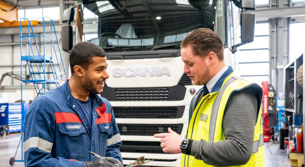 Training from other industries | Scania United Kingdom