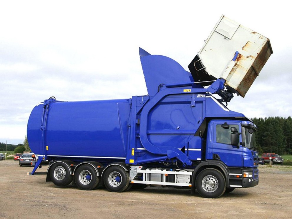 Scania bin sale lorry