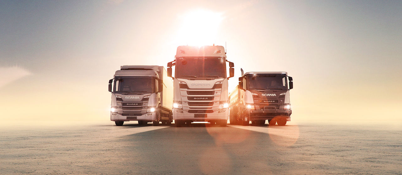 Scania 11-litre Super trucks