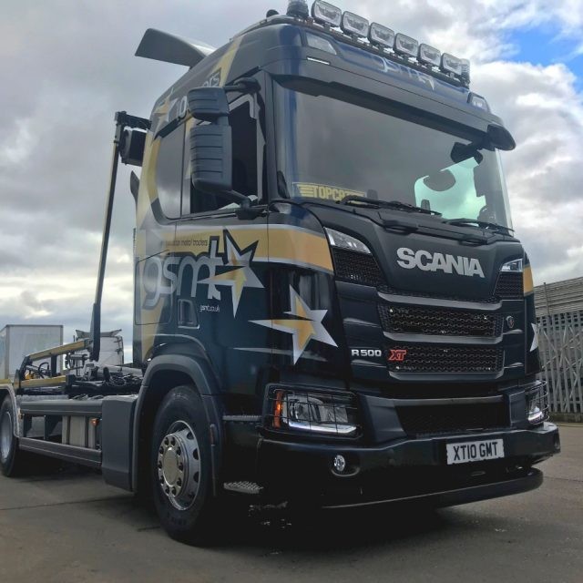 Unsurpassed reliability and back-up see Goldstar Metal Traders mark 10 years with a Scania XT
