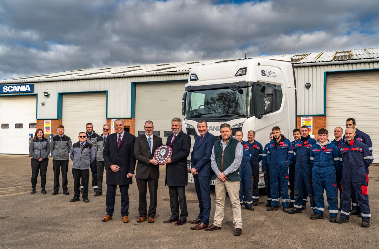 TruckEast Norwich takes the win in Scania UK'S Depot of the Year Award