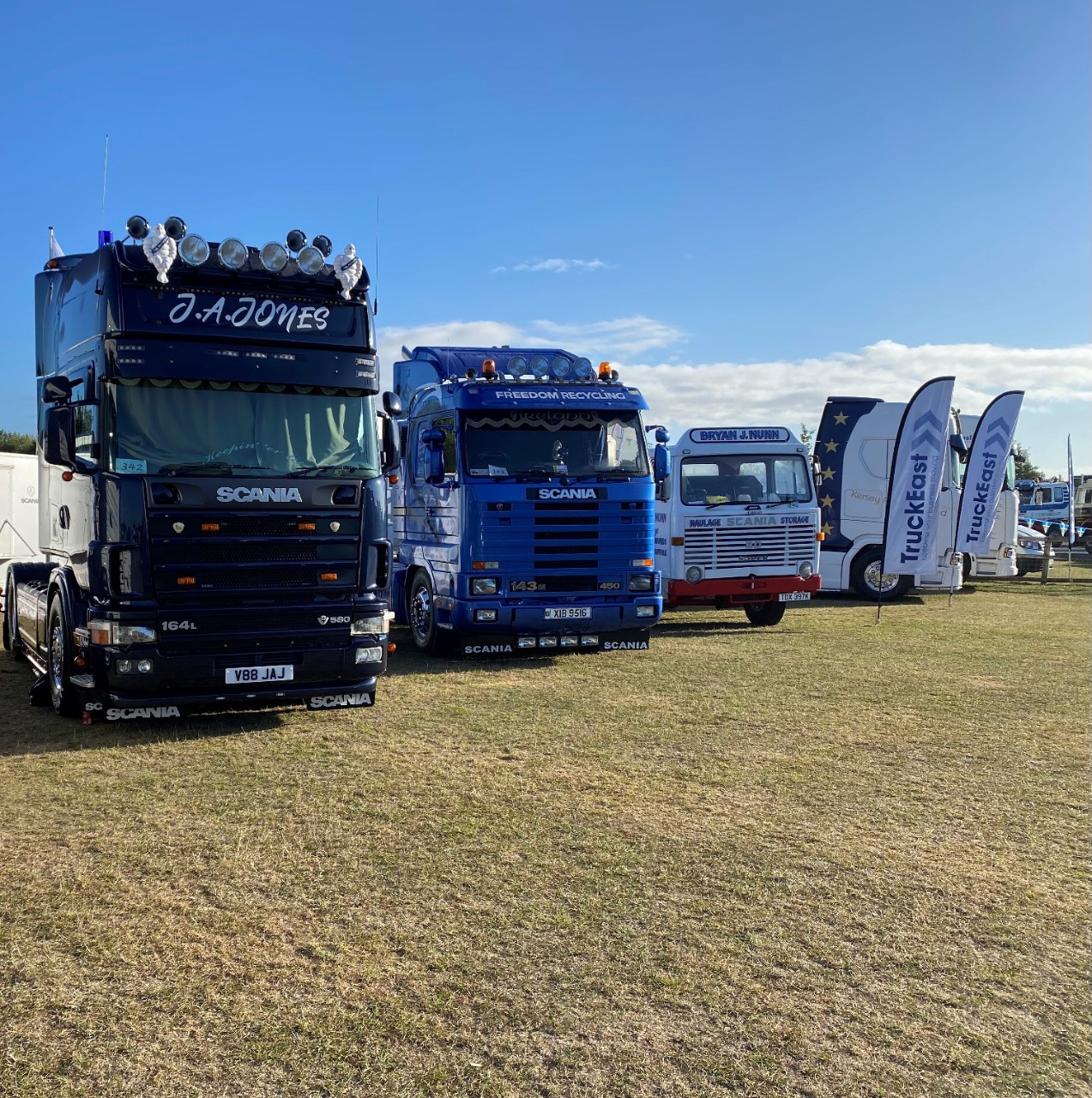 Scania truck line up