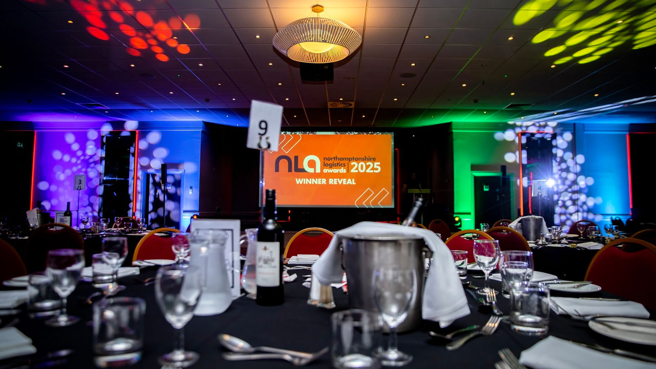 Venue at the Northamptonshire Logistics Awards