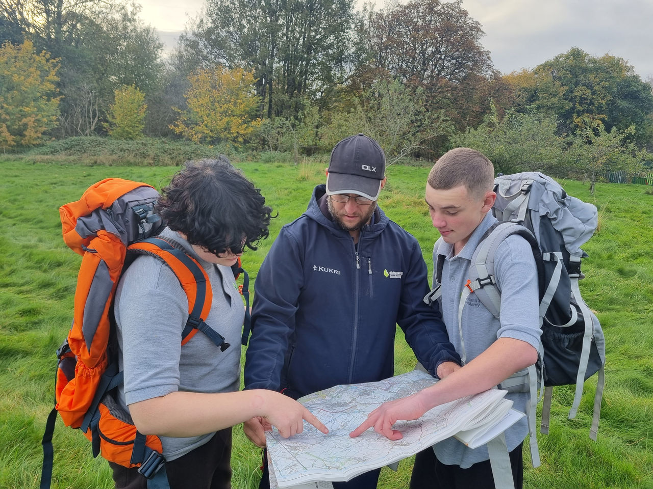 Group training with Duke of Edinburgh manager