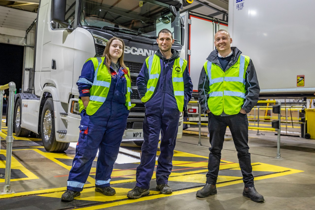 West Pennine Trucks host Guy Martin