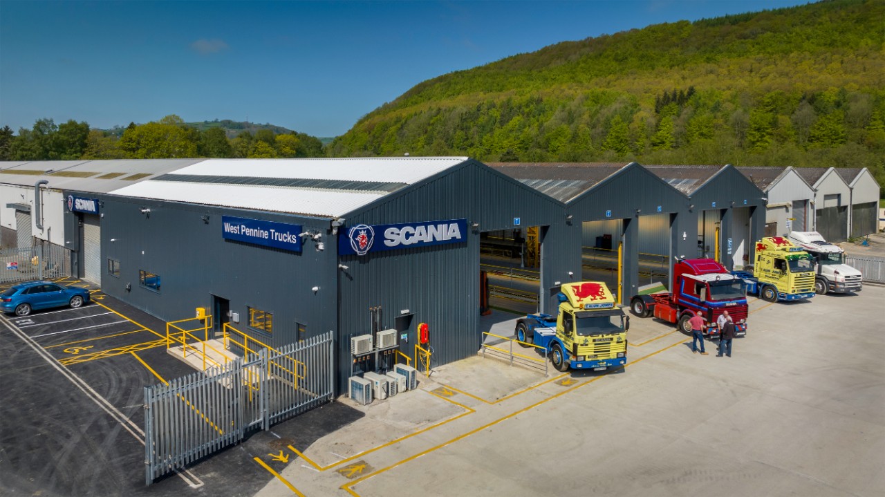 West Pennine Trucks host open day for new Knighton depot
