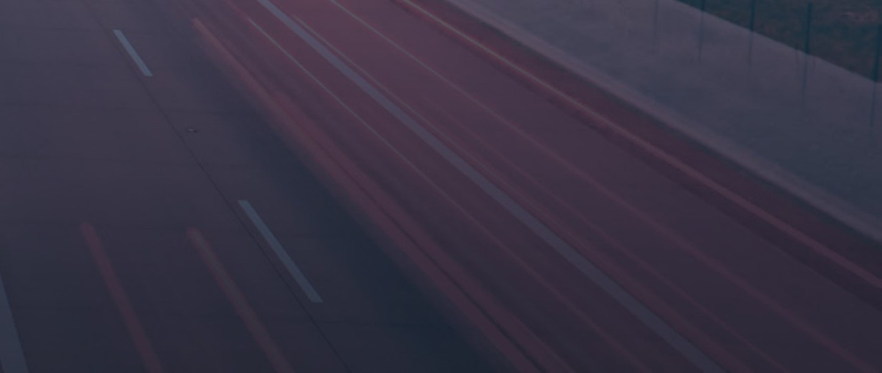 white silhouette cars on a road 