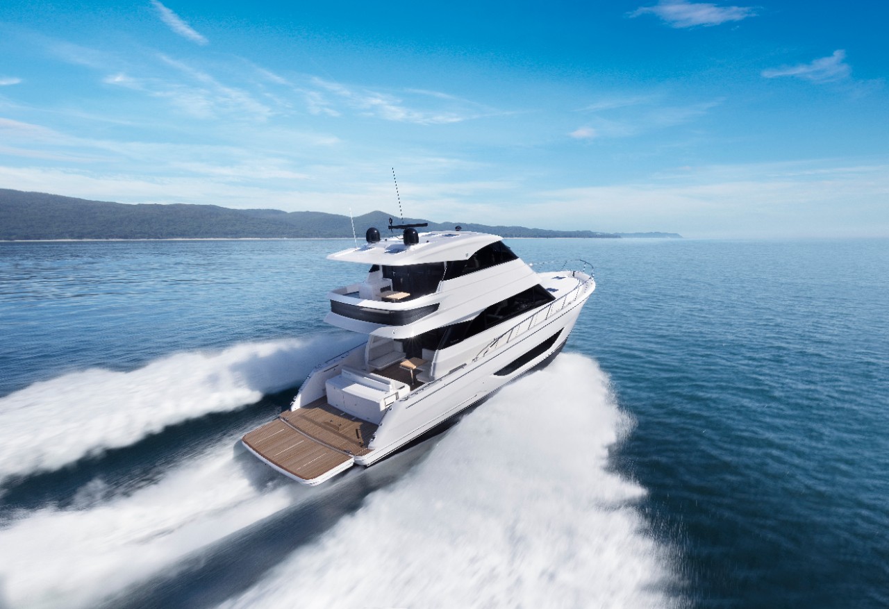  U.S. Customer Upgrades to Scania for New Maritimo M55 Motor Yacht 