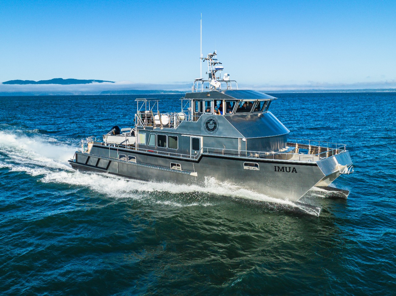 Scania V8 Engines Power New Research Vessel for The University of Hawai'i at Manoa