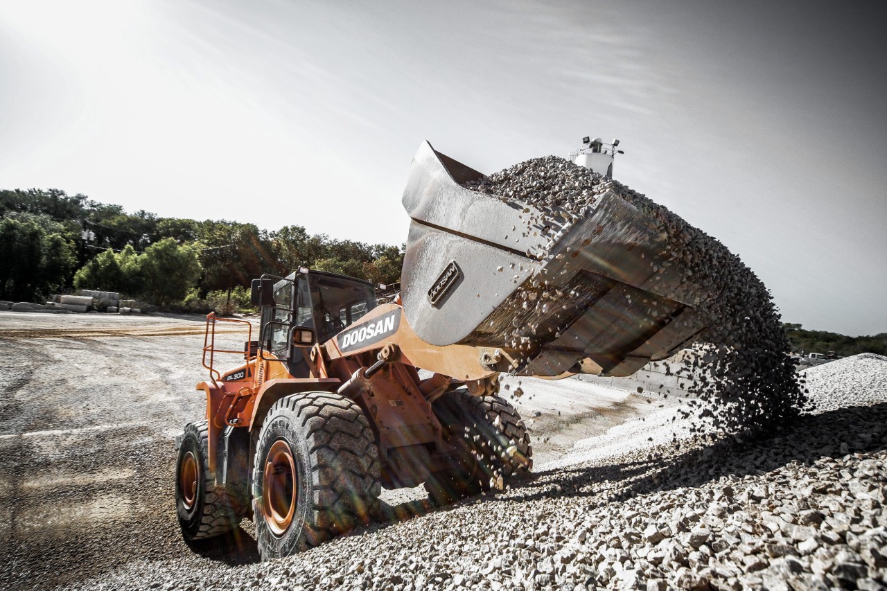 Scania Powered Doosan Wheel Loader 