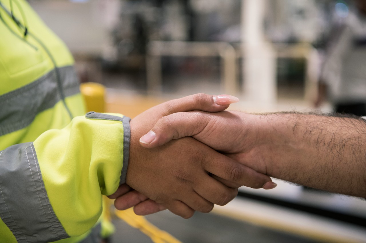 Scania Handshake