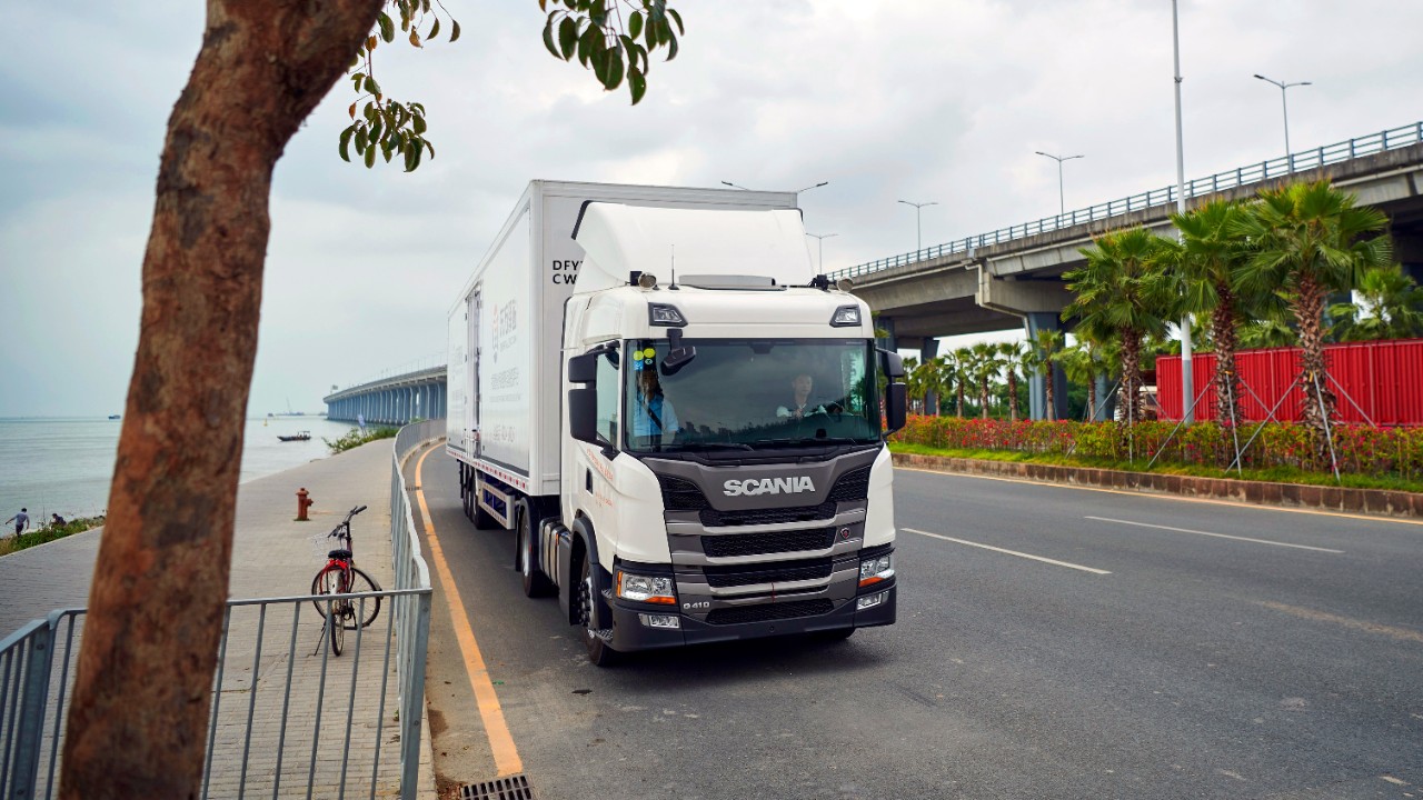 Scania verde serie G