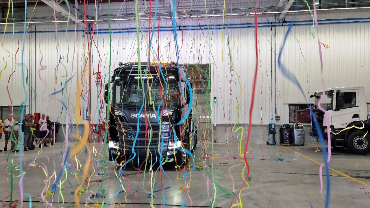 Opening nieuwe hal Scania Production Zwolle