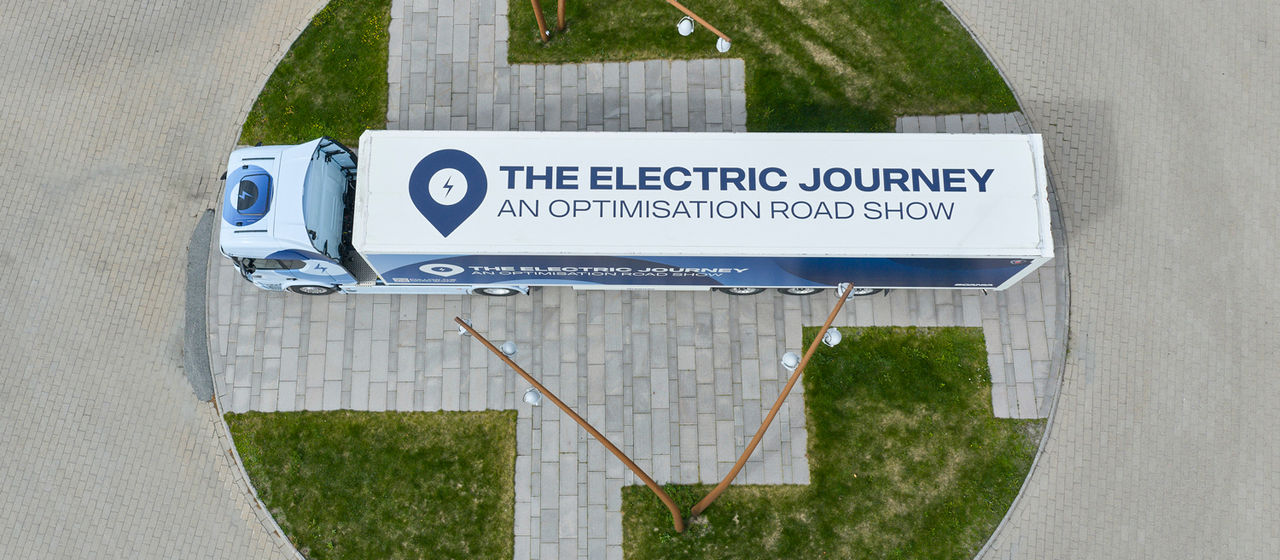 Scania electric truck roadshow
