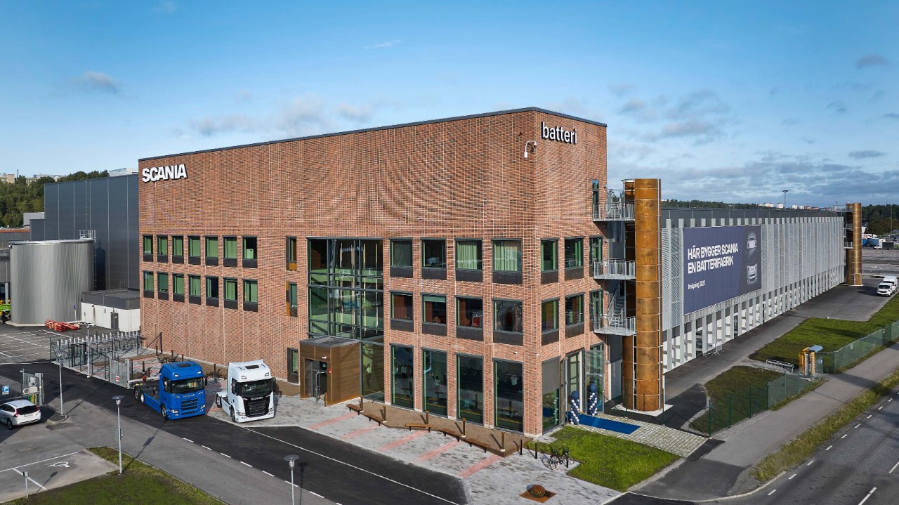 Scania battery assemly plant