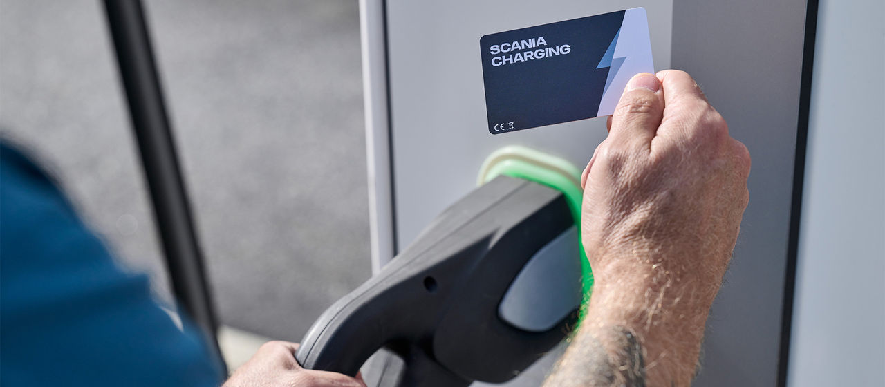 Scania Charging Access card