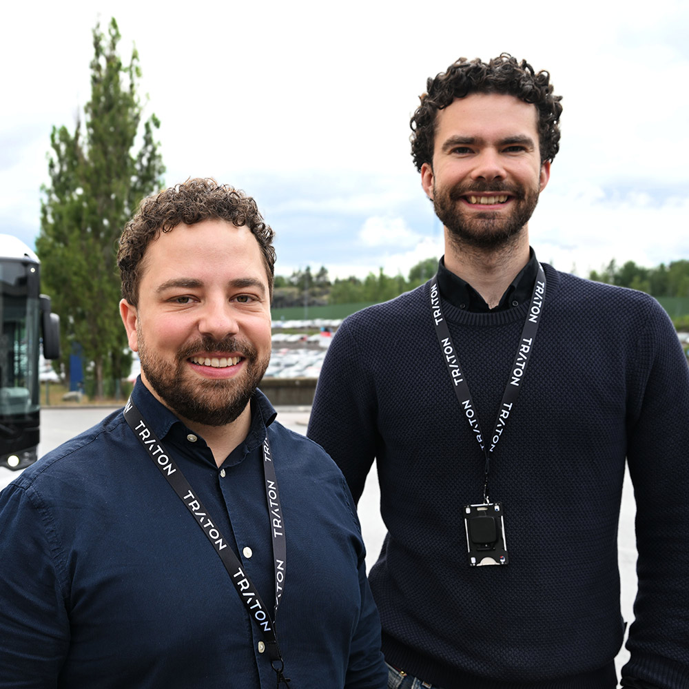 Addi Djikic, Fullstack AI Engineer and Simon Edström, Technical Product Owner