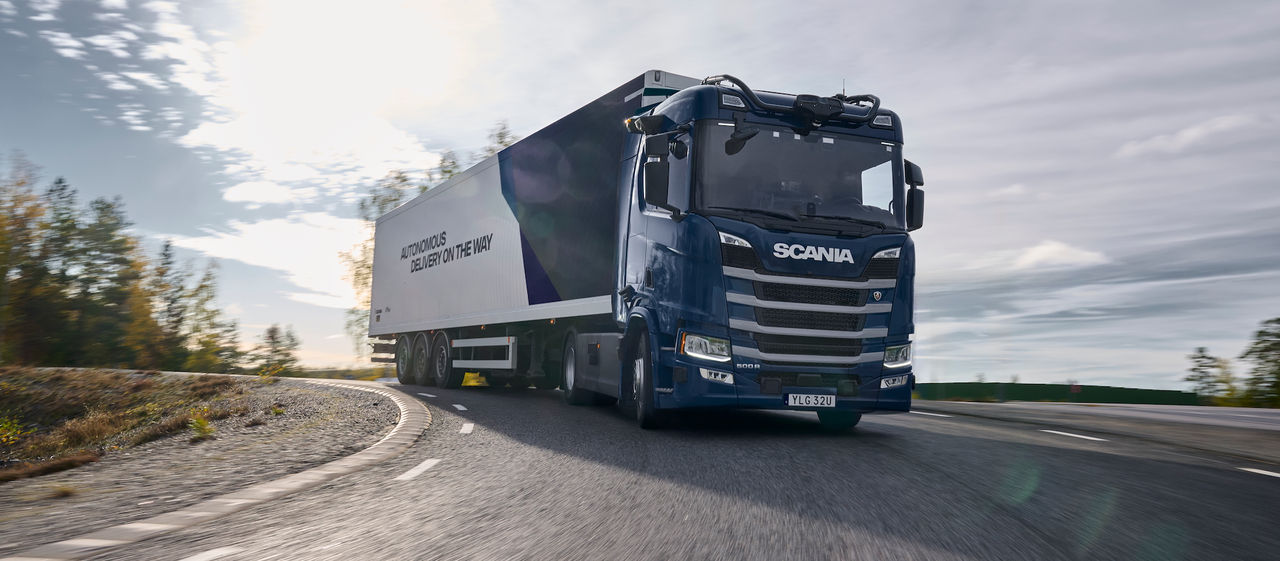 Scania autonomous hub-to-hub