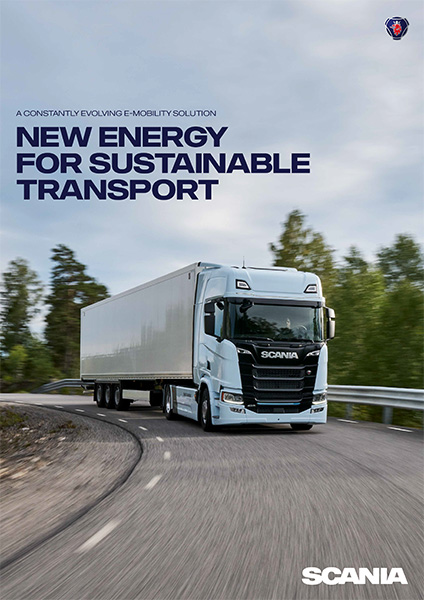 Scania e-mobility solutions download brochure