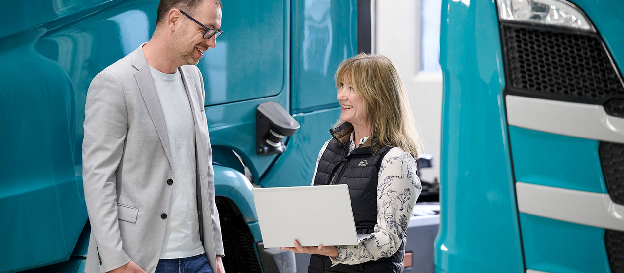 Martina Hultén, Product Owner and Test Engineer for the autonomous hub-to-hub team at Scania.